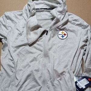 Fanatics Women's Light Gray Varsity Jacket